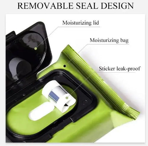 Avocado Makeup Remover Wipes (60 Pcs) for Girls and Women