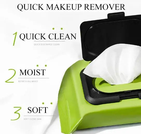 Avocado Makeup Remover Wipes (60 Pcs) for Girls and Women