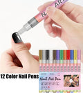 Nail Art Multi colour Pens Set of 12